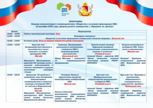 13 декабря 2024 года Ресурсный центр поддержки некоммерческих организаций Воронежской области при поддержке Правительства Воронежской области проводит форум межсекторного взаимодействия «Общество в условиях проведения СВО»