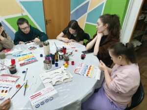 Занятия в арт-пространстве ВБРОО «Перспектива»