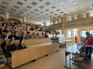 Воронежское отделение Российского Красного Креста провело встречи со студентами ВГМУ им. Н.Н. Бурденко и ВГПУ