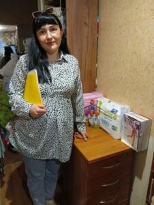 АНО «Агатос» продолжает выдачу продуктово-гигиенических наборов семьям с детьми и беременным женщинам