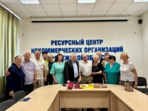 Бориса Прасолова поздравили с 75-летием в Ресурсном центре поддержки НКО Воронежской области