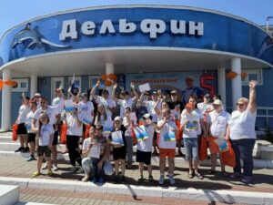 ВРООИ «АдаптСпорт» провела юбилейный турнир по плаванию «Оранжевый мир»