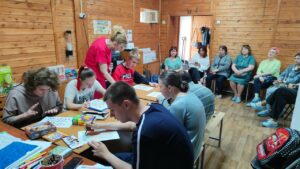 ВБРОО «Перспектива» провела открытое занятие для родителей участников инклюзивного центра занятости