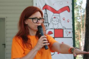 Инна Горбачева рассказала участникам ДОЛ «Ракета» о возможностях конкурса «Росмолодёжь.Гранты»