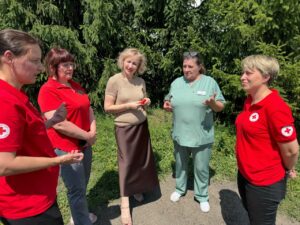 Воронежское отделение Российского Красного Креста провело просветительские мероприятия в Каменском районе